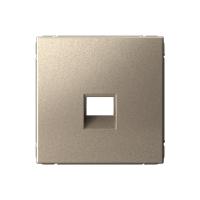 Systeme Electric ArtGallery Шампань Накладка для информационных функций типа Keystone