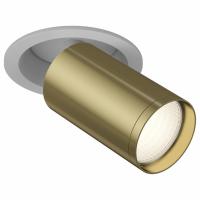 Встраиваемый светильник (Набор) C048CL-1WBS(C048CL-01W(1шт.), TRA020-01BS(1шт.)) Maytoni Focus 2
