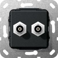 Gira Разъем BNC 2 местн.