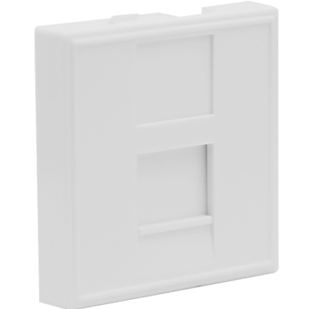 Donel Розетка DEC RJ45 UTP кат.5e, 2мод., бел. (45х45мм), серия (тип) DEC, DECF12EW5
