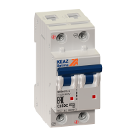 КЭАЗ OptiDin BM63 Автоматический выключатель 2P 3A C 6кА DC (BM63-2C3-DC-УХЛ3-РЕГ)