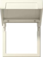 Gira System 55 Крем глянц Монтажная рамка с крышкой Gira System 55 Крем глянц Монтажная рамка с крышкой