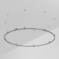 Arlight Основание ART-APRIORI-ROUND-HANG-R3000 (BK) (IP20 Металл, 3 года)