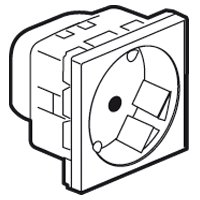 Legrand Mosaic Розетка 2К+З под углом 45° 2 мод.