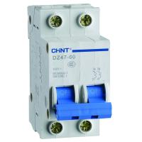 CHINT Авт. выкл. DZ47-60 2P 63A 4.5kA х-ка B