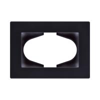 Рамка для двойной розетки, черный Kollinger Aspekt AT120BK