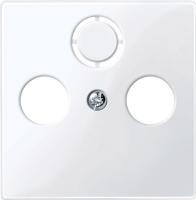 SE Merten SM Бел Актив Накладка розетки TV-FM/TV-FM-SAT