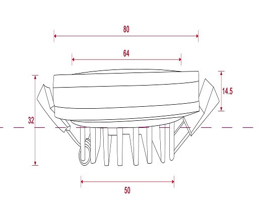 Встраиваемый светильник DL2001-L7W Maytoni Phanton
