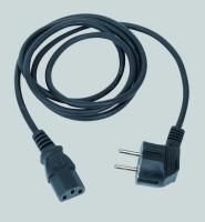 Simon Connect Графит Кабель электрический с вилкой 2к+з 2м