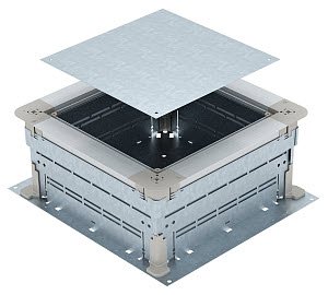 OBO Bettermann Монтажное основание UZD250-3 (h=165-220 мм) 410x367x165 мм (сталь)