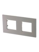 ABB NIE Zenit Шампань Рамка 2-я 2+2 мод