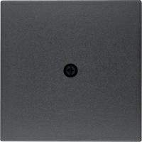Berker S, B Антрацит матовый Центральная панель для VDo-розеток и кабельного вывода