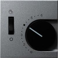 Gira S-55 Алюминий Накладка для регулятора температуры пола