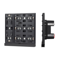 Arlight INTELLIGENT ARLIGHT Механизм панели KNX-304-22-IN Black (Bus) (IARL, IP20 Пластик, 2 года)