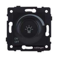 Светорегулятор универсальный 500W, черный матовый Kollinger REA-027BM для Aspekt, Eleganz, Reflex