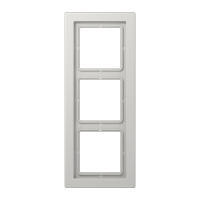 JUNG LSD Светло-серая (дуропласт) Рамка 3-ая