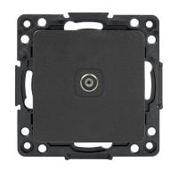 EKF PROxima Стокгольм Механизм Розетки TV 1-местной проходной 75Ом 5-862МГц черный