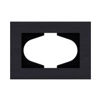 Рамка для двойной розетки, черный Kollinger Reflex AL RA120BK