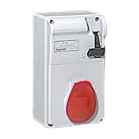 Legrand P17Щит с блок. 32А 3К+З 380В IP44