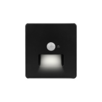 KRANZ Подсветка настенная ROUND для ног с/у оникс