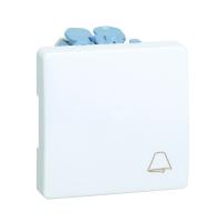 Simon 27 Мех Слоновая кость Кнопка клавишная "свет", 10А 250В