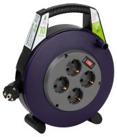 ЭРА Удлинитель силовой BPx-4e-3x0,75-10m в закрытом корпусе с заземлением с выключателем 4 розетки 10м ПВС 3x0,75мм2 6А