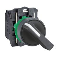 Schneider Electric XB5 Переключатель 1-0 с фиксацией чёрный 1НО удлинённая ручка