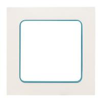 EKF PROxima Стокгольм Белый Линия синяя Рамка 1-ая