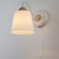 Бра со стеклянным плафоном 70062/1 белый Eurosvet Betty