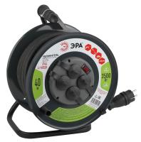 ЭРА RMx-4es-3x2.5-40m-IP44(KG) Удлинитель силовой  на металлической катушке c/з 4 гн 40м КГ 3х2.5