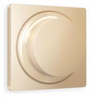 Лицевая панель ALFA (Шампань) для светорегулятора универсального QUANT AP6055