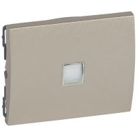 Legrand Galea Life Титан Клавиша 1-ая c подсветкой