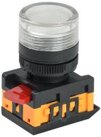 IEK Лампа AL-22TE сигнальная d22мм прозрач. неон/240В цилиндр