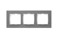 Simon S82 Concept Матовый серый, Рамка 3-я