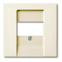 ABB BJB Basic 55 Беж Накладка аудиорозетки и ТЛФ/комп ТАЕ розеток