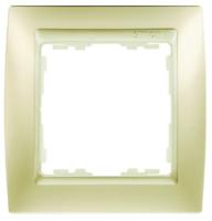 Simon 82 Шампань/Металлик Рамка 3-ая