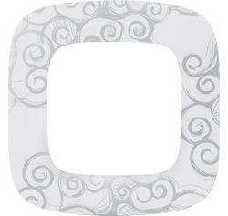 Legrand Valena ALLURE Нарцисс хром Рамка 1-ая