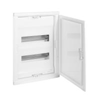 Legrand Nedbox Шкаф встраиваемый 24+4М белая дверь