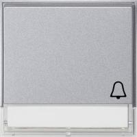 Gira Клавиша с полем для надписи и символом "звонок"