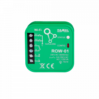 Zamel Supla ROW-01/16A - Управление освещением, WiFi модуль (1 канал, 16A) [Скрытый]