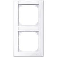 SE Merten SM Бел Актив Рамка 2-ая с полем для надписи вертикальная (MTN470225)