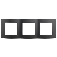 ЭРА 12-5003-05 Антрацит Рамка на 3 поста, 12