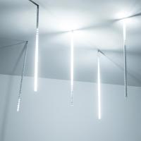 Arlight Светодиодная гирлянда ARD-ICEFALL-CLASSIC-D12-500-5PCS-CLEAR-72LED-LIVE WHITE (230V, 6W) (Ardecoled, IP65)