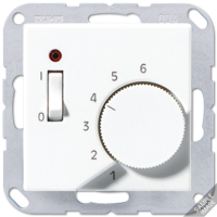 JUNG A 500 Алюминий Термостат комнатный, 10(4)А