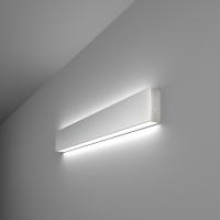 Линейный светодиодный накладной двусторонний светильник 53см 20Вт 6500К матовое серебро 101-100-40-53 Elektrostandard Grand a041476