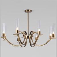 Потолочная люстра с гранеными плафонами 60141/8 Eurosvet Rosher