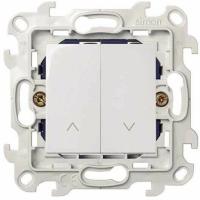 Simon 24 Harmonie Выключатель жалюзи 10A 250В~ белого цвета Simon 24 Harmonie Выключатель жалюзи 10A 250В~ белого цвета