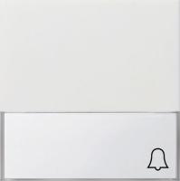 Gira Клавиша с полем для надписи 37*47 мм и символом "звонок"