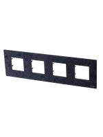 ABB NIE Zenit Сланец Рамка 4-я 2+2+2+2 мод