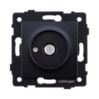 Розетка спутниковая SAT, черный Kollinger REA-020BK для Aspekt, Eleganz, Reflex
